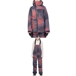 686 Hydra Insulated Jacket ​+ Geode Thermagraph Bibs - Women's