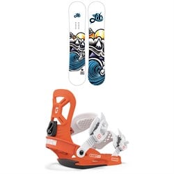 Lib Tech Banana Blaster BTX Snowboard ​+ Union Cadet Mini Snowboard Bindings - Kids' 2024