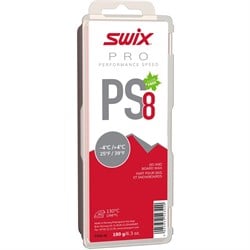 SWIX PS8 Red -4°C​/4°C 180g Wax