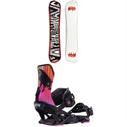 Yes. Greats UnInc Snowboard ​+ Now Yes. Collab Snowboard Bindings 2024